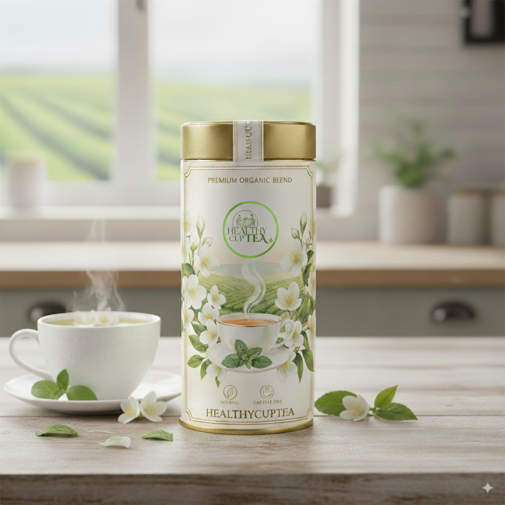 Relaxing Jasmine Tea for Stress Relief
