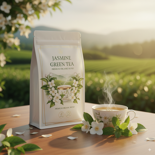 Relaxing Jasmine Tea for Stress Relief
