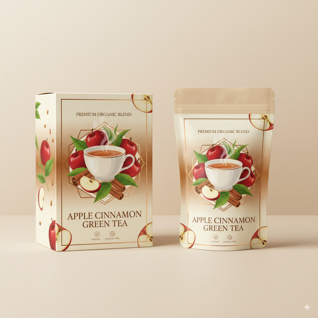 Apple Cinnamon Tea | Warm, Spicy & Naturally Sweet | HealthyCupTea