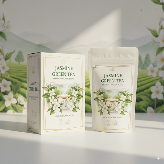 Relaxing Jasmine Tea for Stress Relief