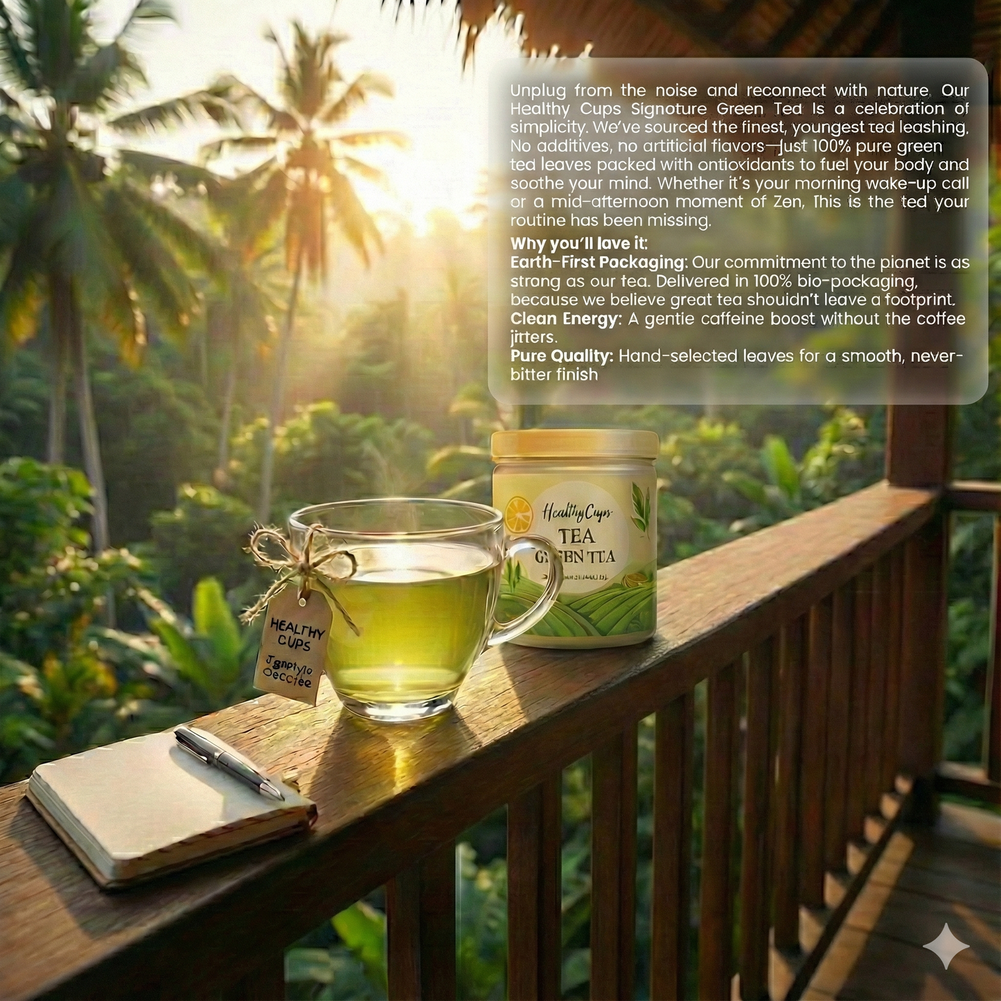 Organic Loose Leaf Green Tea