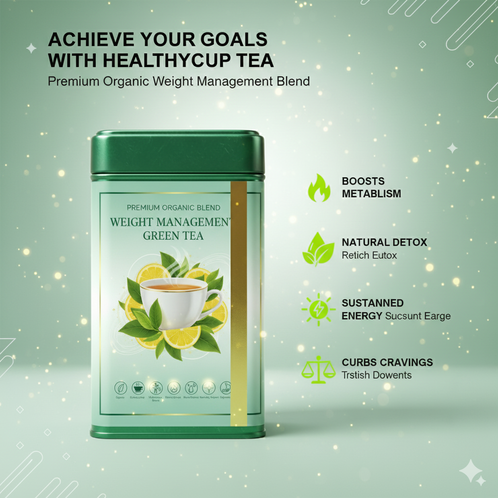 Weight Management Tea | Supports Metabolism & Detox | HealthyCupTea