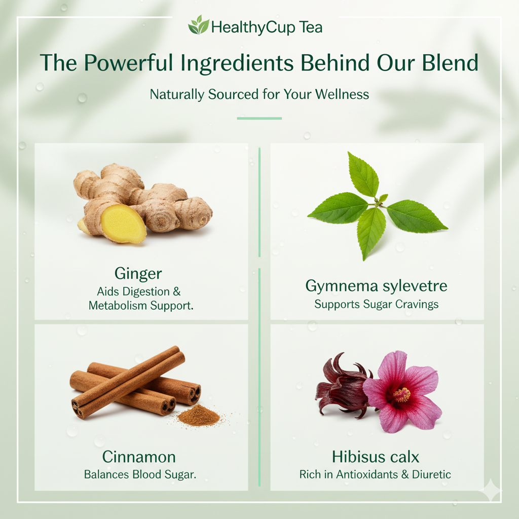 Weight Management Tea | Supports Metabolism & Detox | HealthyCupTea