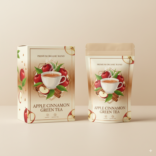 Apple Cinnamon Tea | Warm, Spicy & Naturally Sweet | HealthyCupTea