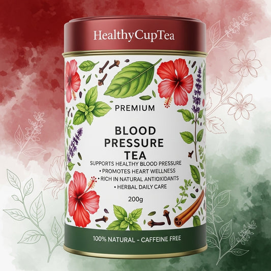 Blood Pressure Tea for Cardiovascular Health | HealthyCupTea